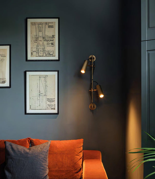 Spot Rail Wall Light-DWHOME