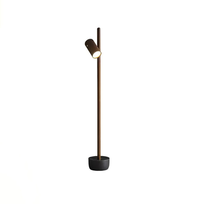 Spotlight Wood Floor Lamp.