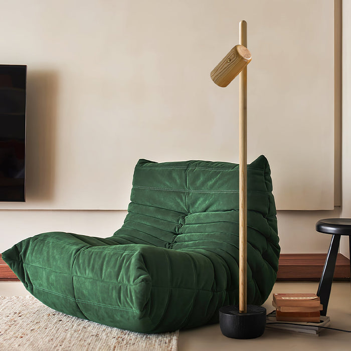 Spotlight Wood Floor Lamp.