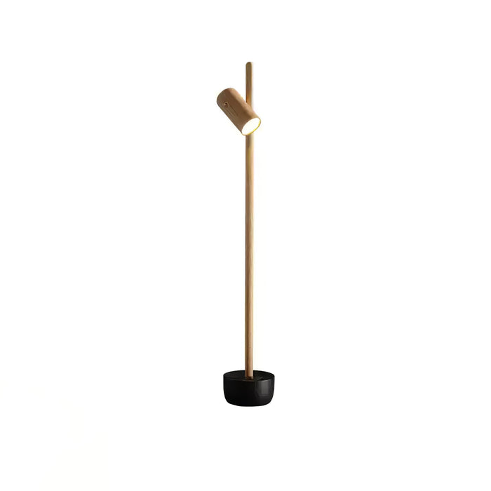 Spotlight Wood Floor Lamp.