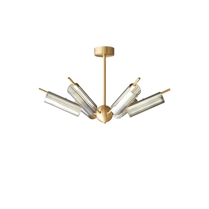 Sputnik Brass Chandelier - DWHOME