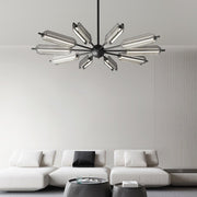 Sputnik Brass Chandelier-DWHOME