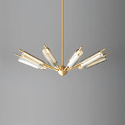 Sputnik Brass Chandelier-DWHOME
