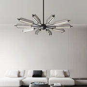 Sputnik Brass Chandelier-DWHOME