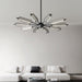 Sputnik Brass Chandelier - DWHOME