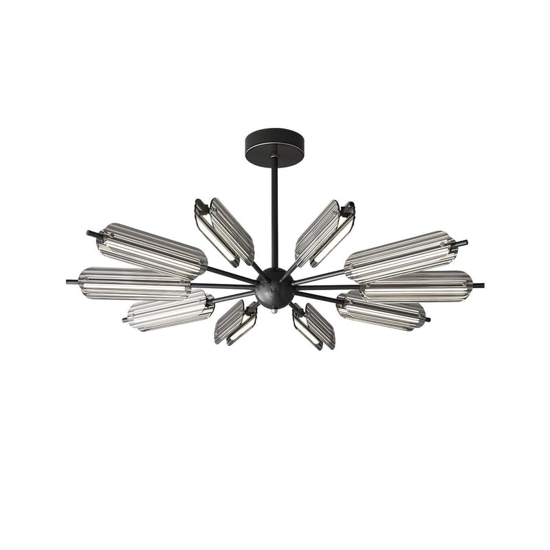 Sputnik Brass Chandelier-DWHOME