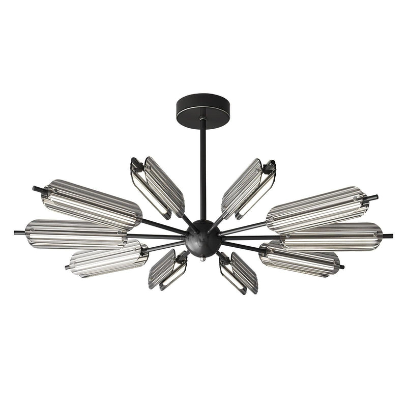 Sputnik Brass Chandelier-DWHOME