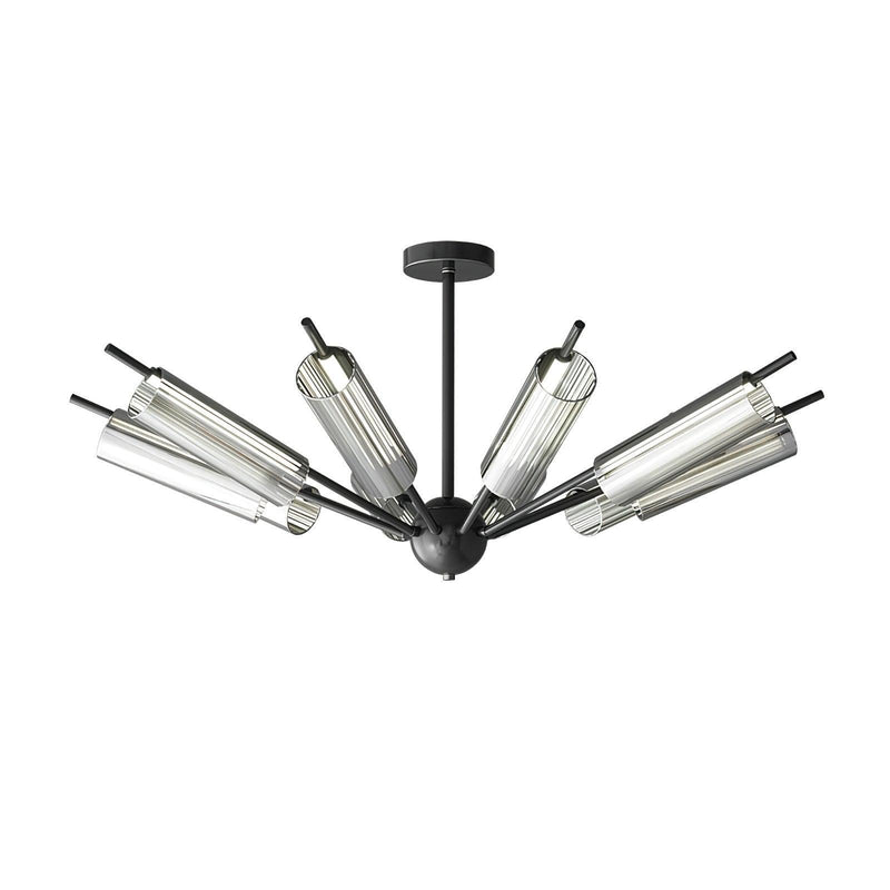 Sputnik Brass Chandelier-DWHOME
