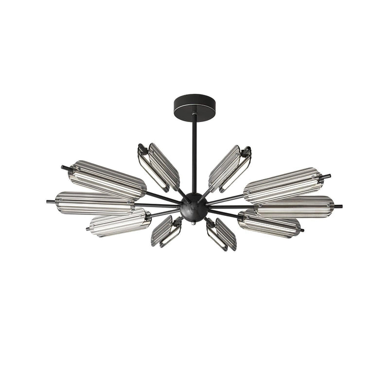 Sputnik Brass Chandelier-DWHOME