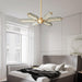 Sputnik Brass Chandelier - DWHOME