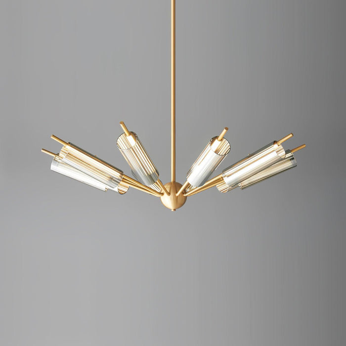 Sputnik Brass Chandelier - DWHOME