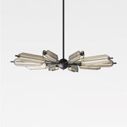 Sputnik Brass Chandelier-DWHOME