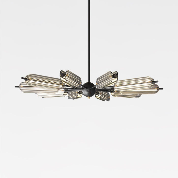 Sputnik Brass Chandelier - DWHOME