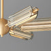 Sputnik Brass Chandelier - Vakkerlight