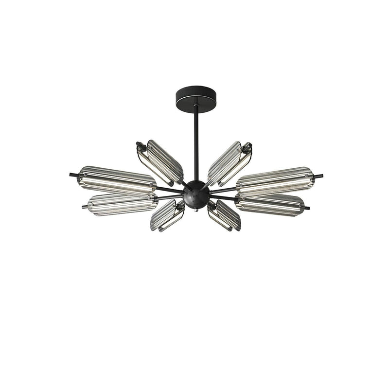 Sputnik Brass Chandelier-DWHOME
