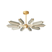Sputnik Brass Chandelier-DWHOME