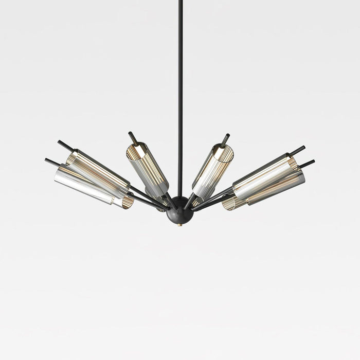 Sputnik Brass Chandelier - Vakkerlight