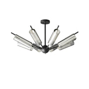 Sputnik Brass Chandelier-DWHOME