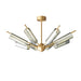 Sputnik Brass Chandelier - DWHOME