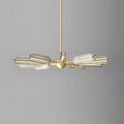 Sputnik Brass Chandelier-DWHOME