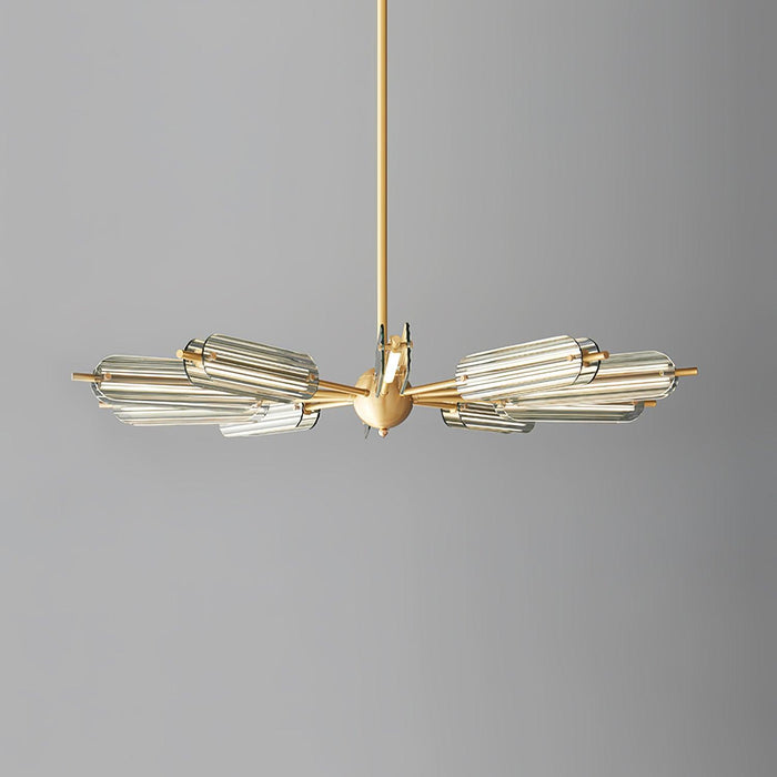 Sputnik Brass Chandelier - DWHOME