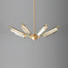 Sputnik Brass Chandelier - DWHOME