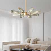 Sputnik Brass Chandelier-DWHOME