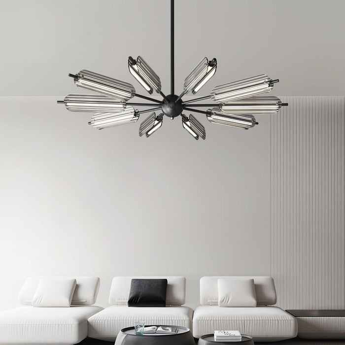 Sputnik Brass Chandelier - DWHOME