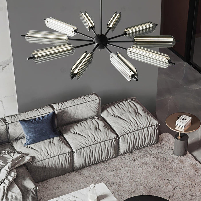 Sputnik Brass Chandelier - DWHOME