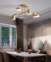 Sputnik Ceiling Light-DWHOME
