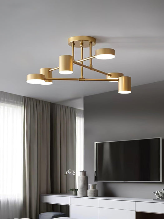 Sputnik Ceiling Light-DWHOME
