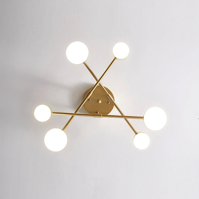 Sputnik Ceiling Light-DWHOME