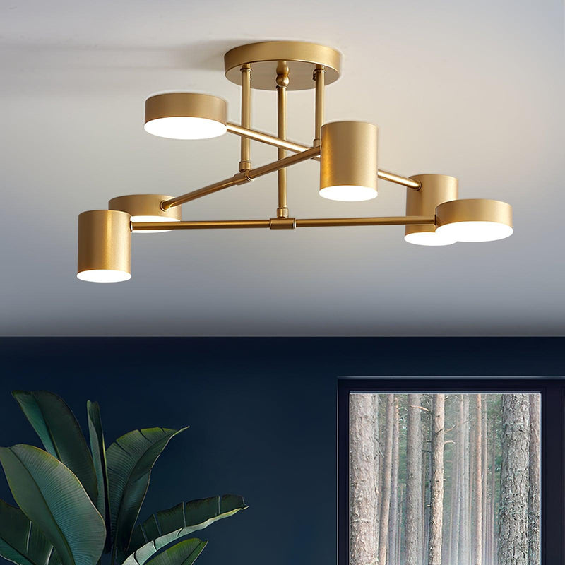 Sputnik Ceiling Light-DWHOME