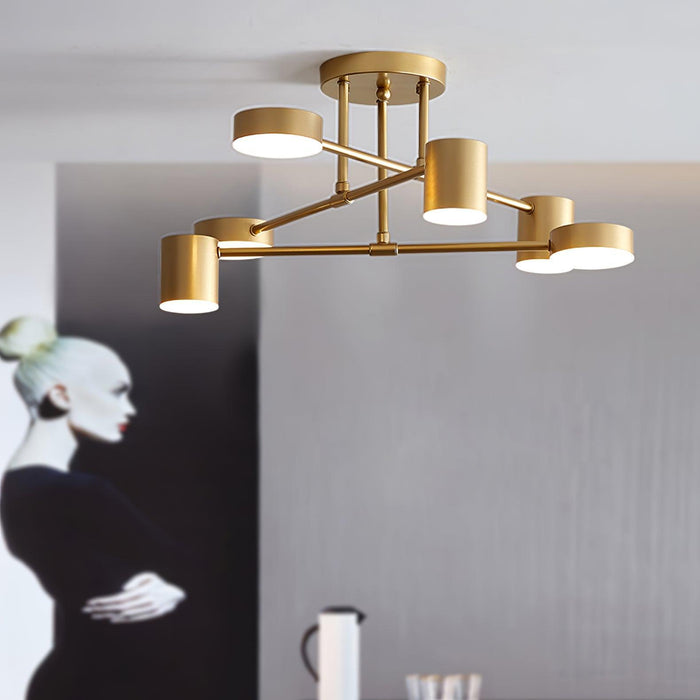 Sputnik Ceiling Light-DWHOME