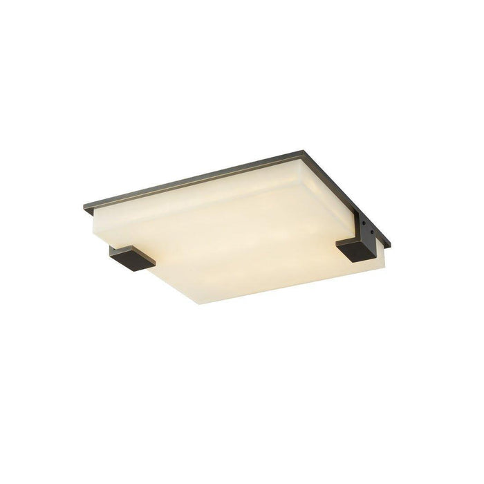 Square Alabaster Ceiling Lamp - DWHOME