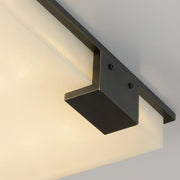 Square Alabaster Ceiling Lamp-DWHOME