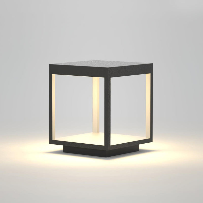 Square Frame Post Outdoor Light-DWHOME