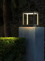 Square Frame Post Outdoor Light-DWHOME