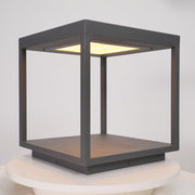Square Frame Post Outdoor Light-DWHOME