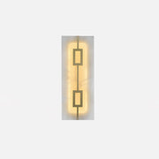 Square Alabaster Wall Lamp-DWHOME