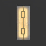 Square Alabaster Wall Lamp-DWHOME