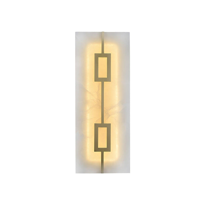 Square Alabaster Wall Lamp - Vakkerlight