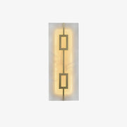 Square Alabaster Wall Lamp-DWHOME