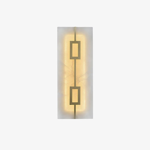 Square Alabaster Wall Lamp - DWHOME