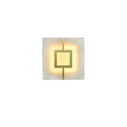 Square Alabaster Wall Lamp-DWHOME