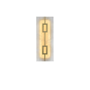 Square Alabaster Wall Lamp-DWHOME