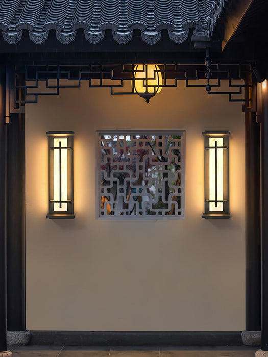 Square Outdoor Wall Light - DWHOME