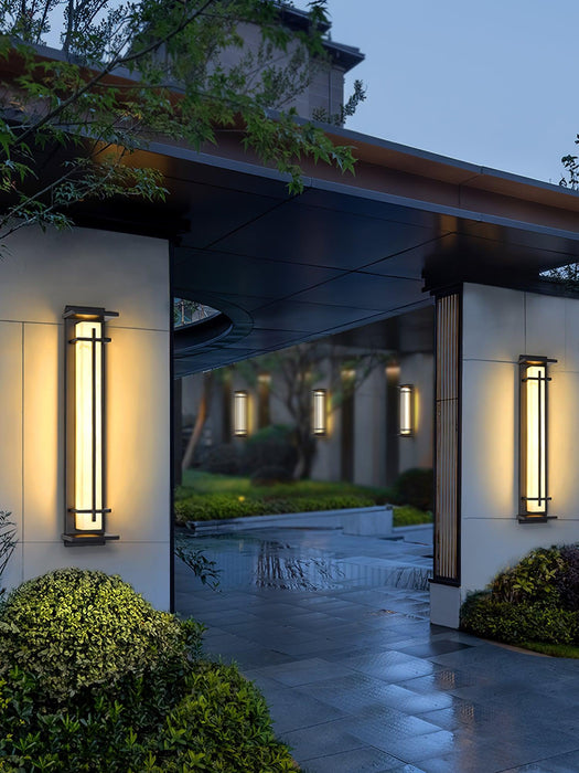 Square Outdoor Wall Light - DWHOME