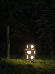 Square Robot Floor Lamp-DWHOME