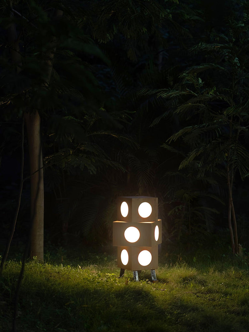 Square Robot Floor Lamp-DWHOME